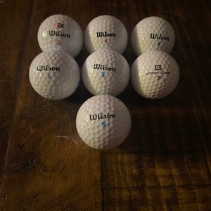 Wilson Balls 6 Pack (Used)