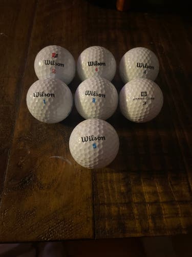 Wilson Balls 6 Pack (Used)