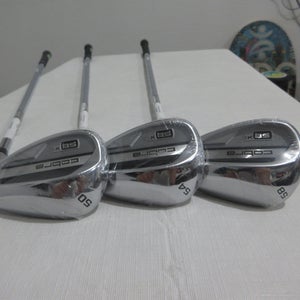 Cobra King Snakebite-X Wedge Set - 50* - 54* - 58* - Stiff Flex Steel - NEW
