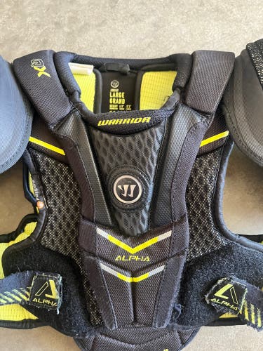 Junior Large Warrior Alpha QX3 Shoulder Pads
