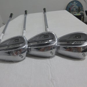 Cobra King Snakebite-X Wedge Set - 52* - 56* - 60* - Stiff Flex Steel - NEW