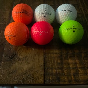 Maxfli Balls 6 Pack (Used)