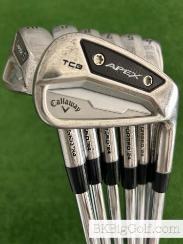 Callaway Apex TCB 24 Limited Edition Raw Forged Iron Set