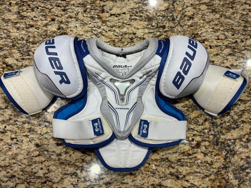 Junior Large Bauer Nexus N9000 Shoulder Pads (Used)