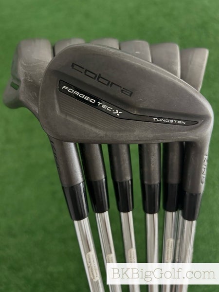 Cobra King Forged Tec X 23 Black Iron Set 5-G / KBS Tour Lite Regular