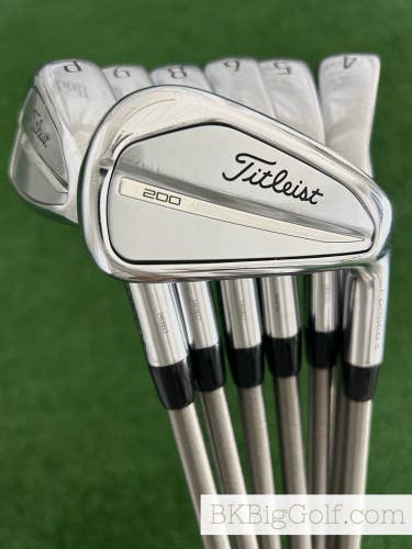 Titleist T350 / T200 23 Forged Iron Set 4-P / SteelFiber i95 Stiff Graphite