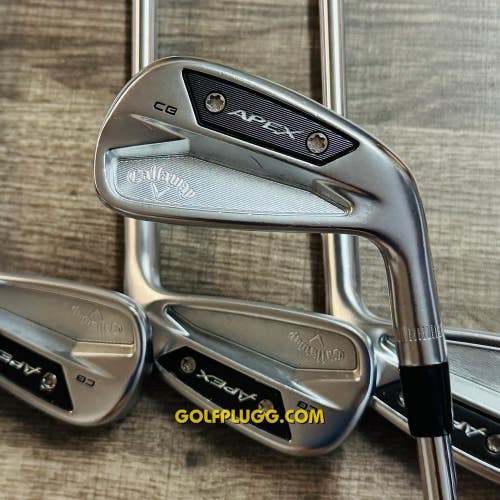 2024 Callaway Apex CB Iron Set 4-PW / Project X, Extra Stiff Flex (168)