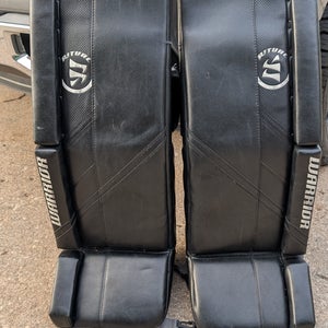 34" Warrior Ritual G5 Pro Goalie Leg Pads Black