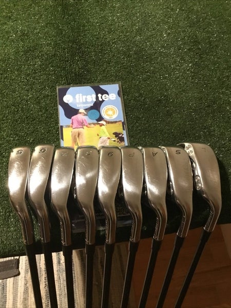 Taylormade R7 CGB MAX rac Irons Set (5-PW-GW-SW-LW) Stiff AttackLite Graphite