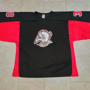 Athletic Knit H7100G Hockey Goalie Jersey - 4XL- Black/RedNEW