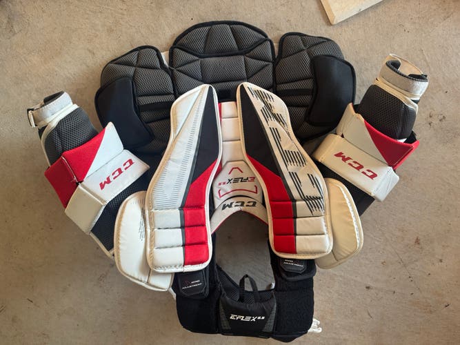 Large/Extra Large CCM Eflex 5.9 Goalie Chest Protector (Used)