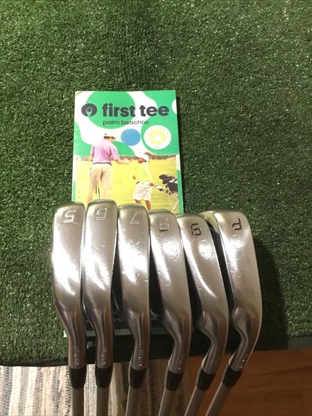 Fourteen LE-10 Forged Irons Set (5-PW) Stiff Mitsubishi OTi 95 Graphite Shafts