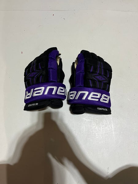 Stonehill College Bauer Nexus Gloves 14" Pro Stock (Used)