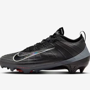 NEW Nike Air Zoom Vapor Elite 1 Black Grey Football Cleats Men’s Size 9 New In Box FB3288-002
