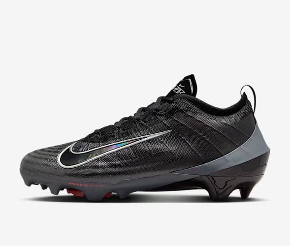 NEW Nike Air Zoom Vapor Elite 1 Black Grey Football Cleats Men’s Size 9 New In Box FB3288-002