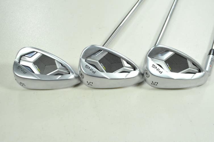 LEFT HANDED Ping G430 45*, 54*, 58* Wedge Set Regular Flex Steel #185151