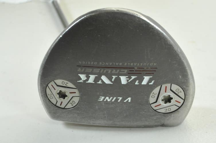 Odyssey Works Tank Cruiser V-Line 33" Putter Right Steel # 190957