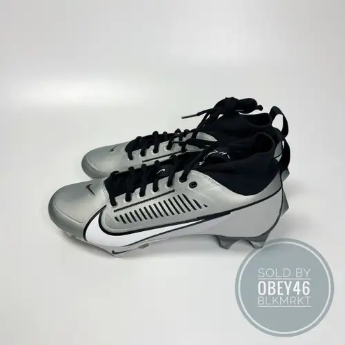 Nike Vapor Edge Pro 360 2 Grey Black Football Cleats 13
