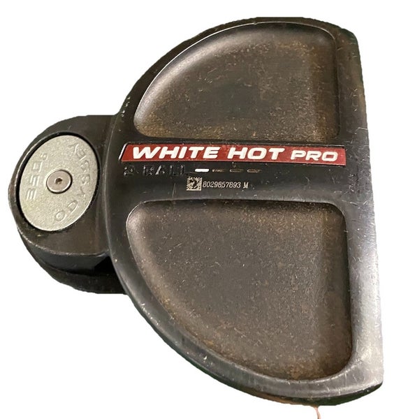 Odyssey White Hot Pro 2-Ball Mallet Putter RH Steel 33.5" Factory Grip Very Nice