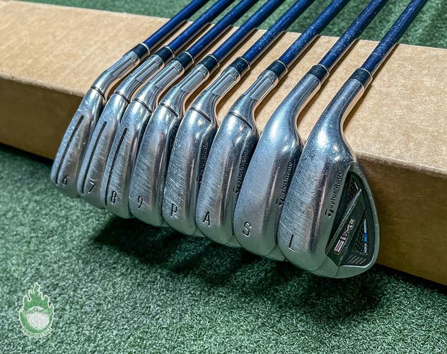 TaylorMade Sim 2 Max Irons 6-PW/AW/SW/LW Ventus 6-R Regular Graphite Golf Set