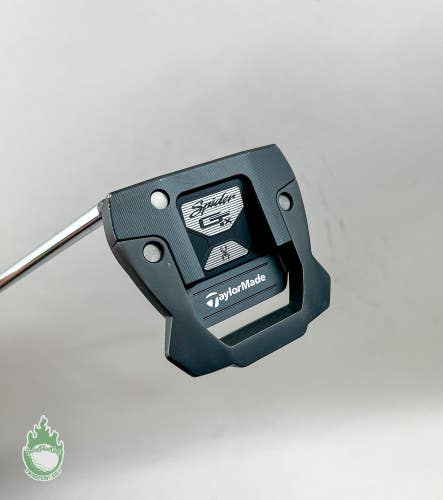 Used Left Handed TaylorMade Spider GTX Black/White 34" Putter Steel Golf Club