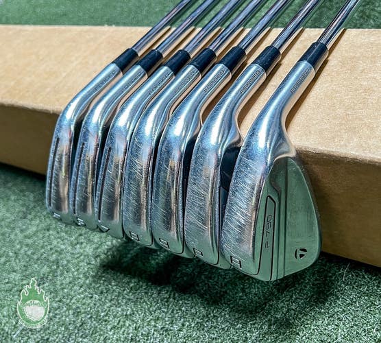 Used RH 2019 TaylorMade P-790 Irons 5-PW/AW Modus 105 Stiff Steel Golf Set