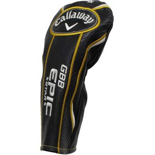 Callaway Great Big Bertha Star Fairway Headcover (Black/Gold) FW Golf Cover NEW