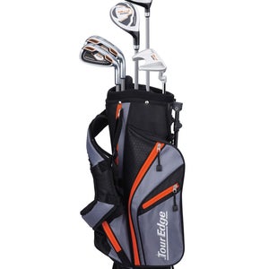 Tour Edge HL-J Junior Iron Set (ORANGE 4x1, Graphite Juniors, LEFT) NEW