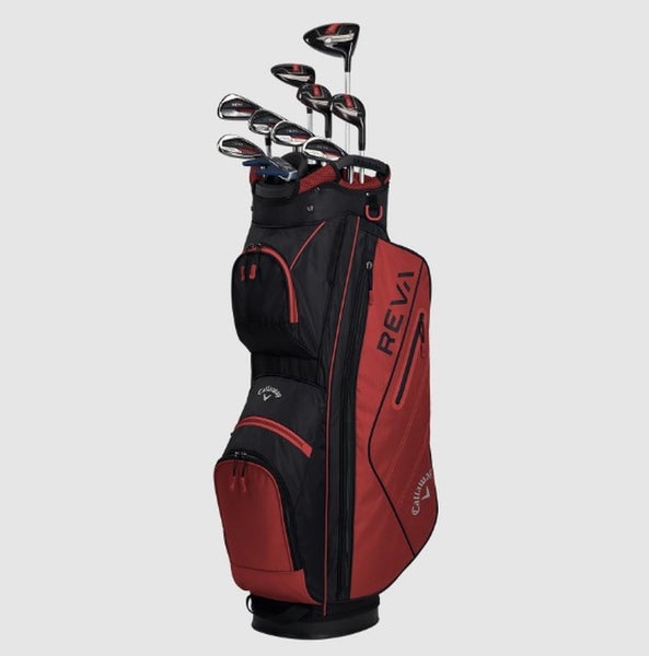 Callaway REVA 2020 Complete Set (8pc, Red, Ladies) Golf NEW