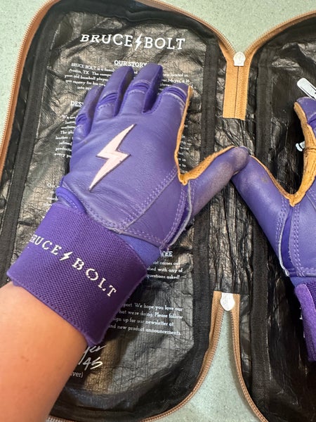 Bruce Bolt Youth Small Batting Gloves (Used)