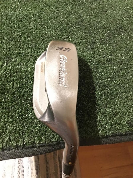 Cleveland Niblick-S Zip Grooves 56* Sand Wedge (SW)Wedge Flex Steel Shaft 35.25
