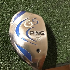 Ping G5 25* Hybrid Soft Regular (Seniors) TFC 100H Graphite Shaft (38.5)