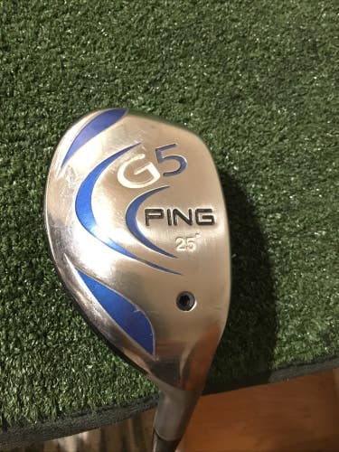 Ping G5 25* Hybrid Soft Regular (Seniors) TFC 100H Graphite Shaft (38.5)