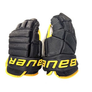 Used Bauer PENGUINS Intermediate Gloves Black  11860-S000295753