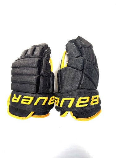 Used Bauer PENGUINS Intermediate Gloves Black  11860-S000295753