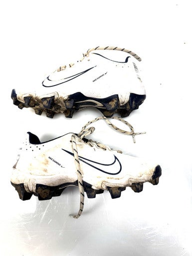 Used Nike DIAMOND BB/SB Cleats White Youth 13.0 11860-S000295745