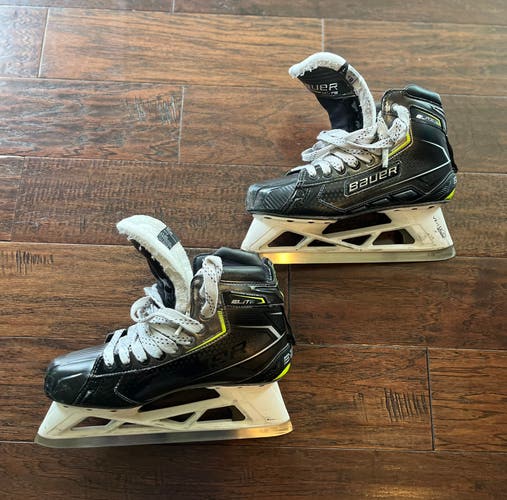 Bauer Elite Hockey Goalie Skates 8.5 (Used)