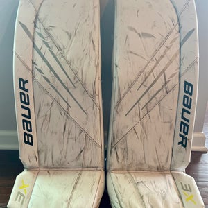 Large  Bauer Vapor 3X Goalie Leg Pads (Used)