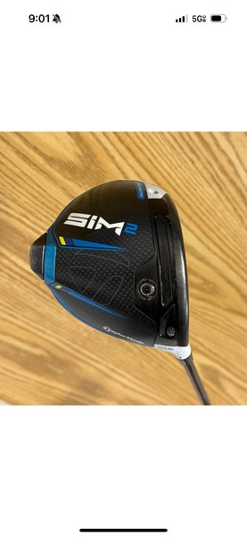 Men's 2021 TaylorMade Sim2 Right Handed Driver Stiff Flex 10.5 Loft (Used)
