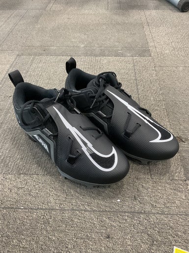 Used Nike ALPHA MENACE Adult FB Cleats Black Senior 11 11614-S000218839