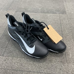Used Nike ALPHA Adult FB Cleats Black Senior 13 11614-S000218838