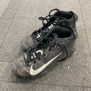Used Nike 856 BB/SB Cleats Black Junior 04 11614-S000218834