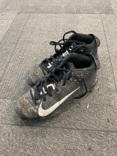 Used Nike 856 BB/SB Cleats Black Junior 04 11614-S000218834