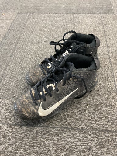 Used Nike 856 BB/SB Cleats Black Junior 04 11614-S000218834