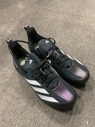 Used Adidas Adult FB Cleats Black Senior 9.5 11614-S000218827