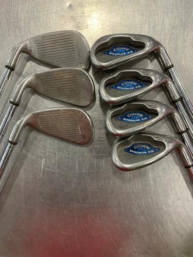 Used Callaway STEELHEAD XR Mens Iron Set RH 4I-PW 11614-S000218786