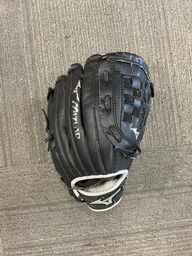 Used Mizuno PROSPECT BB/SB Glove RH Throw Black 10" 11614-S000218245