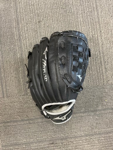 Used Mizuno PROSPECT BB/SB Glove RH Throw Black 10" 11614-S000218245