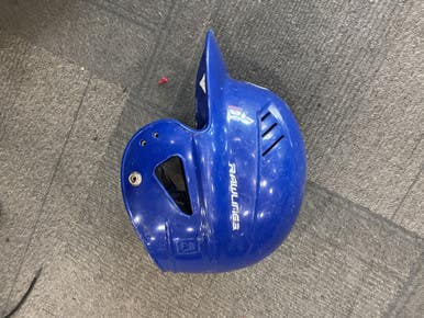 Used Rawlings BATTING HELMET Batting Helmet No Mask Royal Blue S/M 11614-S000218155