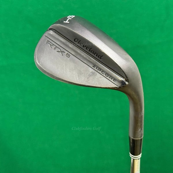 Cleveland RTX 6 Zipcore Mid Black 54-10 54 Sand Wedge DGTI Spinner Steel Wedge
